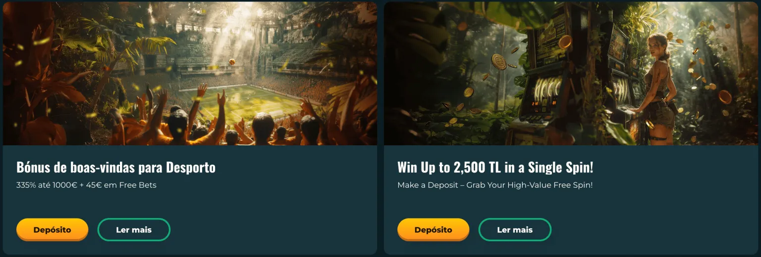 Bónus e Promoções no Casino RokuBet